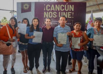 Con éxito, inician Jornadas de Atención Ciudadana “Cancún nos une” 2024 en la SM 101