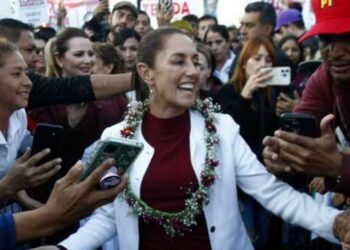 Sheinbaum se reúne con simpatizantes en Monterrey, NL