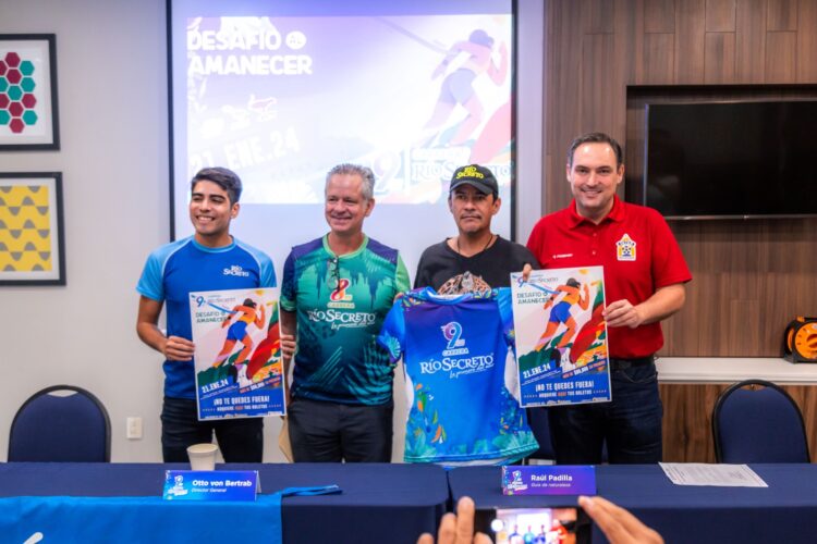 Presentan en Playa del Carmen la primera carrera atlética del año: “Desafío al amanecer”