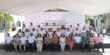 Rinden protesta presidencias de Consejos Distritales y Municipales del IEQROO