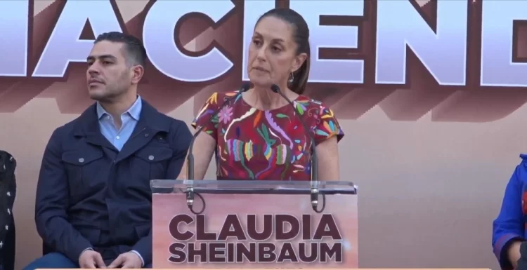 Claudia Sheinbaum cierra su precampaña en el Monumento a la Revolución