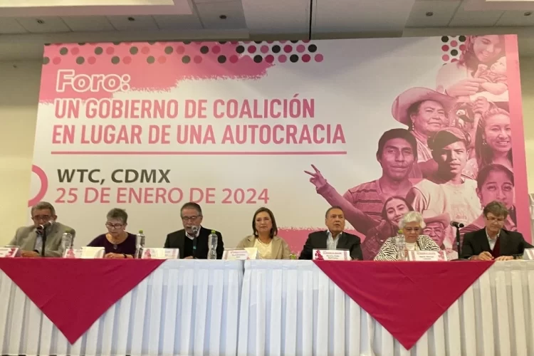 Defiende Xóchitl Gálvez acuerdos partidistas para plurinominales al Congreso
