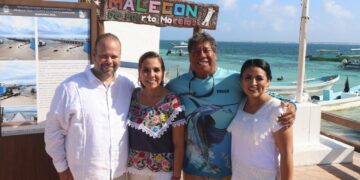 Anuncian rehabilitación del muelle de pescadores de Puerto Morelos