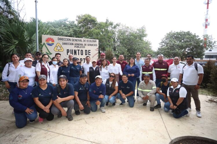 Arranca gobierno de Benito Juárez acopio de árboles de navidad