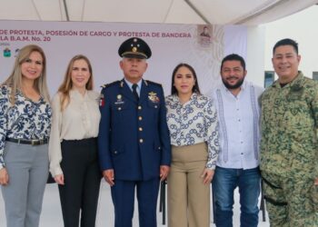 Atenea Gómez fortalece lazos de cooperación con las Fuerzas del Orden