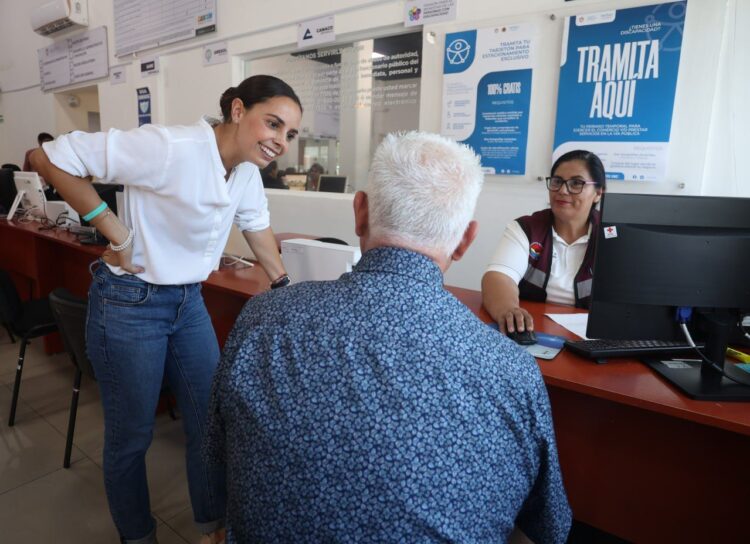 Promueve gobierno de Ana Paty Peralta atención eficiente en materia de trámites en Cancún