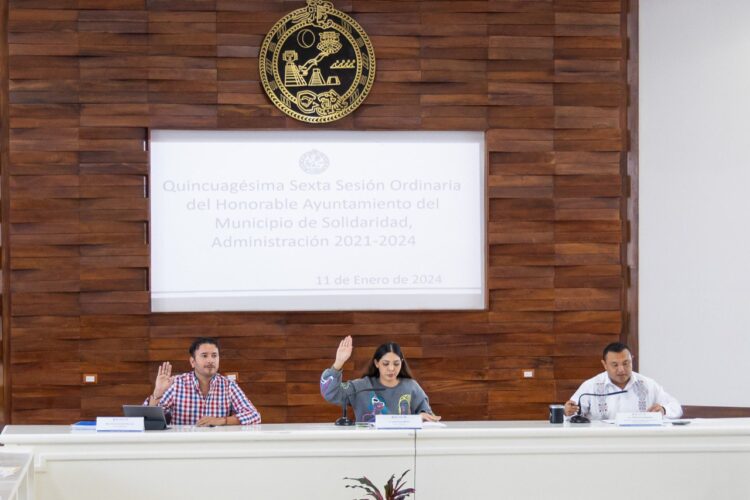 Aprobó Cabildo resoluciones importantes para Playa del Carmen