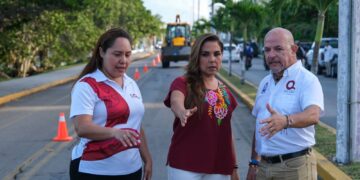 Mara Lezama anuncia reconstrucción de 3.2 km de la avenida Rafael E. Melgar en Cozumel