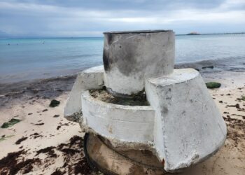 ¿Conoces el “Monumento al Drenaje” en Playa del Carmen?