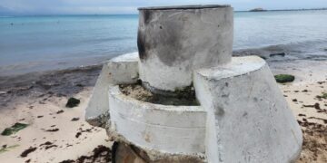 ¿Conoces el “Monumento al Drenaje” en Playa del Carmen?