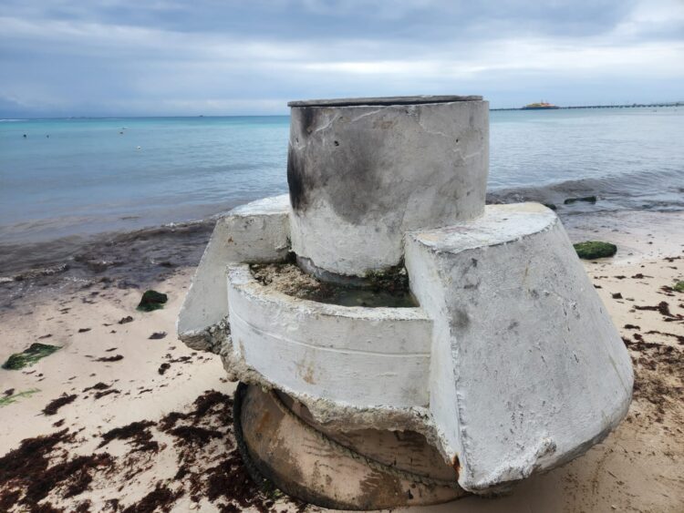 ¿Conoces el “Monumento al Drenaje” en Playa del Carmen?
