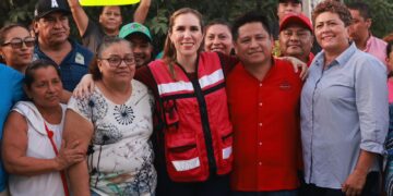 Continúa Atenea Gómez transformación de Ciudad Mujeres con pavimentación de Av. Rancho Viejo