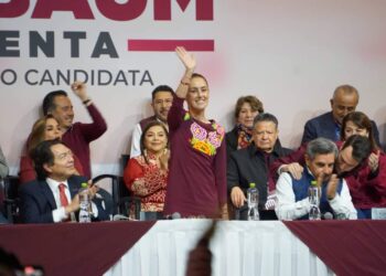 Acompaña Marybel Villegas a Claudia Sheinbaum en su ratificación como candidata a la Presidencia