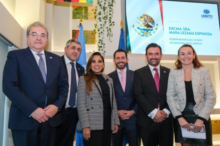 Presenta Mara Lezama ante OMT avances de la Agenda 2030