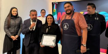 Blanca Merari recibe reconocimiento por implementar estrategia de fomento a la gastronomía