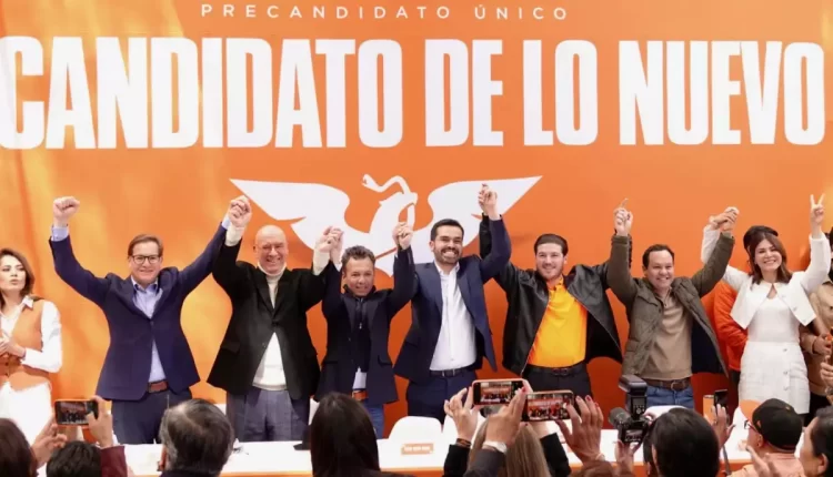 Se apunta Jorge Máynez como precandidato presidencial, arropado por la cúpula naranja