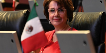 Senadora de MC apoya precandidatura de Jorge Álvarez Máynez a la Presidencia