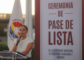 Gobierno de Ana Paty Peralta alienta a elementos de Seguridad Ciudadana para construcción de la paz
