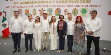 Cancún, sede de encuentro de gobernadoras y gobernadores del Sur-Sureste