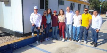 Recorren autoridades nueva celda Cipres para residuos sólidos en Cancún