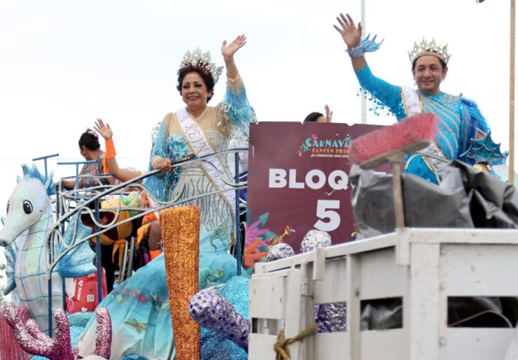 “Carnaval Cancún 2024” cautiva a cancunenses y turistas en su cuarto día