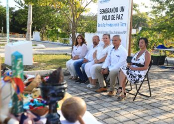 Siembran segundo Polo de Paz en Playa del Carmen