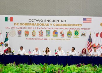 Mara Lezama encabeza Octavo Encuentro de Gobernadoras y Gobernadores del Sur-Sureste