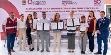 Más de 57 mdp para escuelas bien hechas en Quintana Roo: Mara Lezama