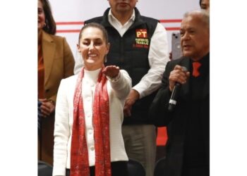 Claudia Sheinbaum protesta como candidata del PT
