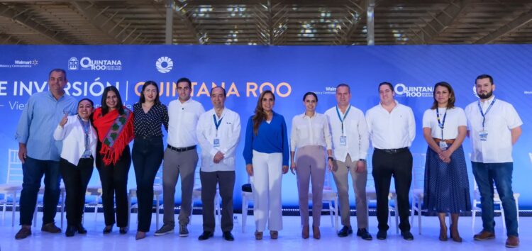 Anuncia Walmart con Mara Lezama una inversión de más de mil 175 mdp en Quintana Roo