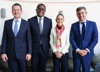 Encuentro de Claudia Sheinbaum con directivos de Bank of America