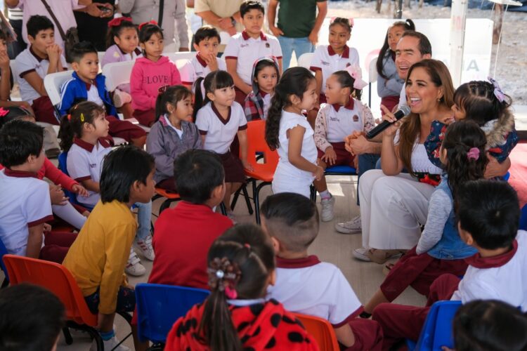 Inaugura Mara Lezama preescolar y primaria con inversión de más de 30 mdp en Tulum