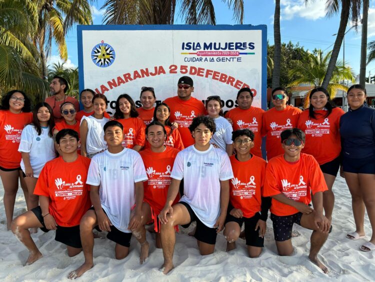 Promueve gobierno de Isla Mujeres a través del deporte la no violencia contra las mujeres