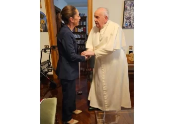 “Excepcional” reunión con el Papa Francisco: Claudia Sheinbaum