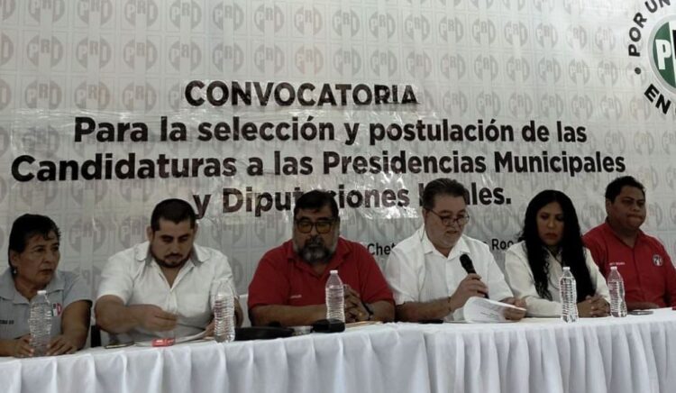 Abre PRI convocatoria para seleccionar candidatos a presidentes municipales y diputados locales