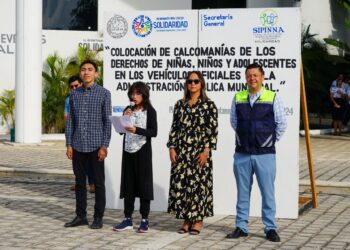 Arrancó campaña sobre Derechos de Niñas, Niños y Adolescentes en Playa del Carmen