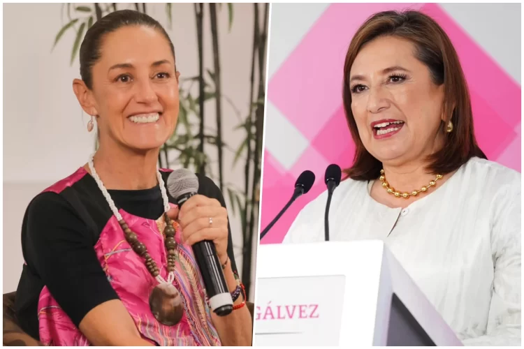 A días de iniciar campaña, Claudia Sheinbaum aventaja a Xóchitl Gálvez por más de 20 puntos