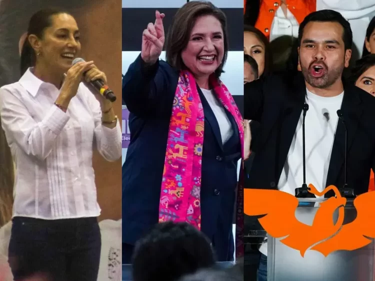 Campaña de Claudia Sheinbaum, Xóchitl Gálvez y Jorge Álvarez Máynez: ¿Dónde arrancarán?