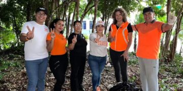 Mirely Vargas fomenta los valores cívicos y rescate de áreas públicas