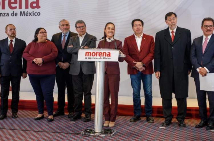 Iniciará Claudia Sheinbaum su campaña presidencial el 1 de marzo en el Zócalo