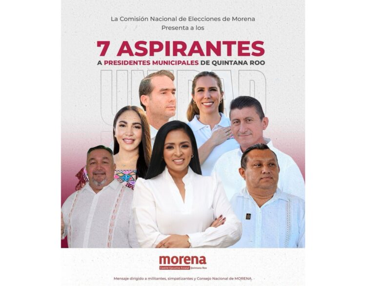 Apoya Morena a Blanca Merari para continuar transformación de Puerto Morelos