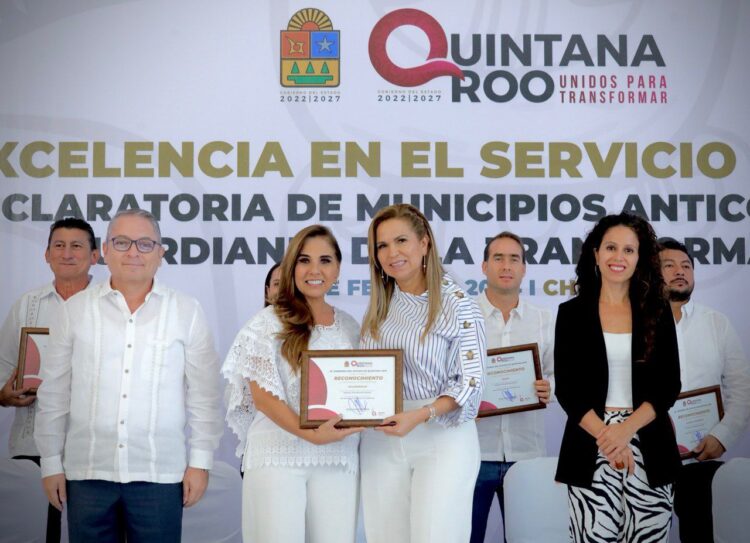 Playa del Carmen fue reconocido por el gobierno del Estado