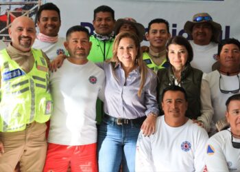 Celebran a los guardavidas de Playa del Carmen