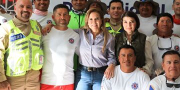 Celebran a los guardavidas de Playa del Carmen