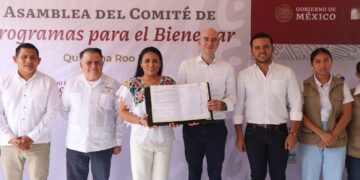 Inauguran autoridades sucursal del Banco del Bienestar en Leona Vicario
