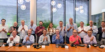 Respaldan empresarios inversión de Mara Lezama en beneficio del deporte para la niñez y juventud