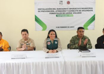 Instalan en Leona Vicario Subcomité Operativo Municipal de Prevención y Combate de Incendios Forestales