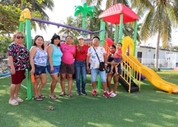 Ultiman en Isla Mujeres detalles del renovado parque infantil Las Fragatas