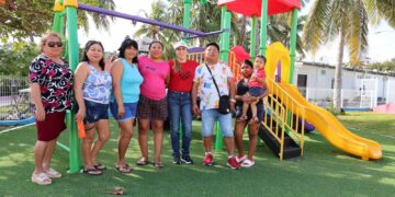 Ultiman en Isla Mujeres detalles del renovado parque infantil Las Fragatas