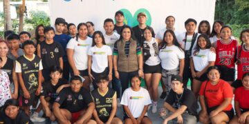 Se desarrolla sana convivencia juvenil en Puerto Morelos